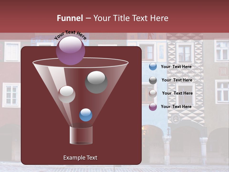 Pink Eastern Panorama PowerPoint Template