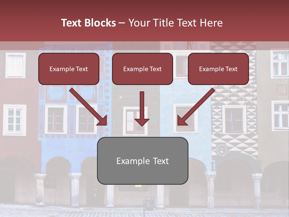 Pink Eastern Panorama PowerPoint Template