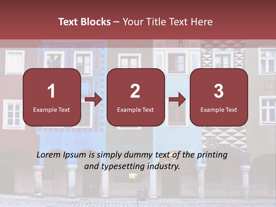 Pink Eastern Panorama PowerPoint Template