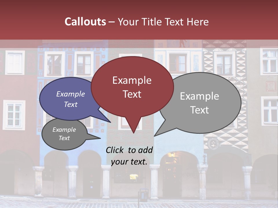 Pink Eastern Panorama PowerPoint Template