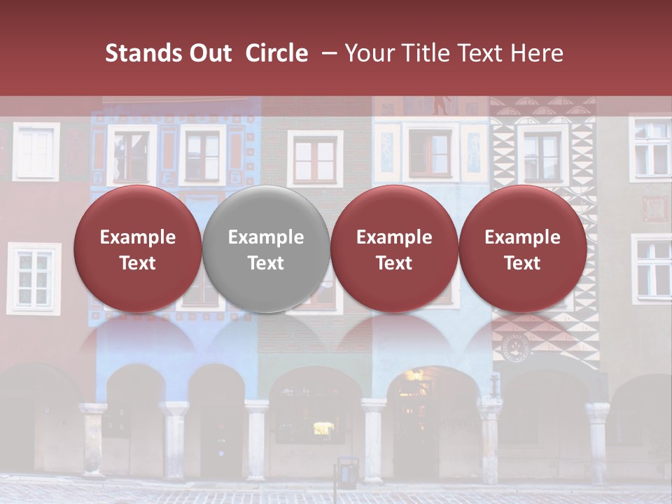 Pink Eastern Panorama PowerPoint Template