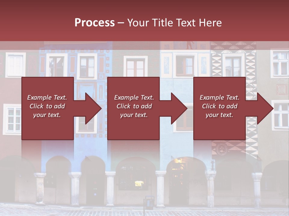 Pink Eastern Panorama PowerPoint Template