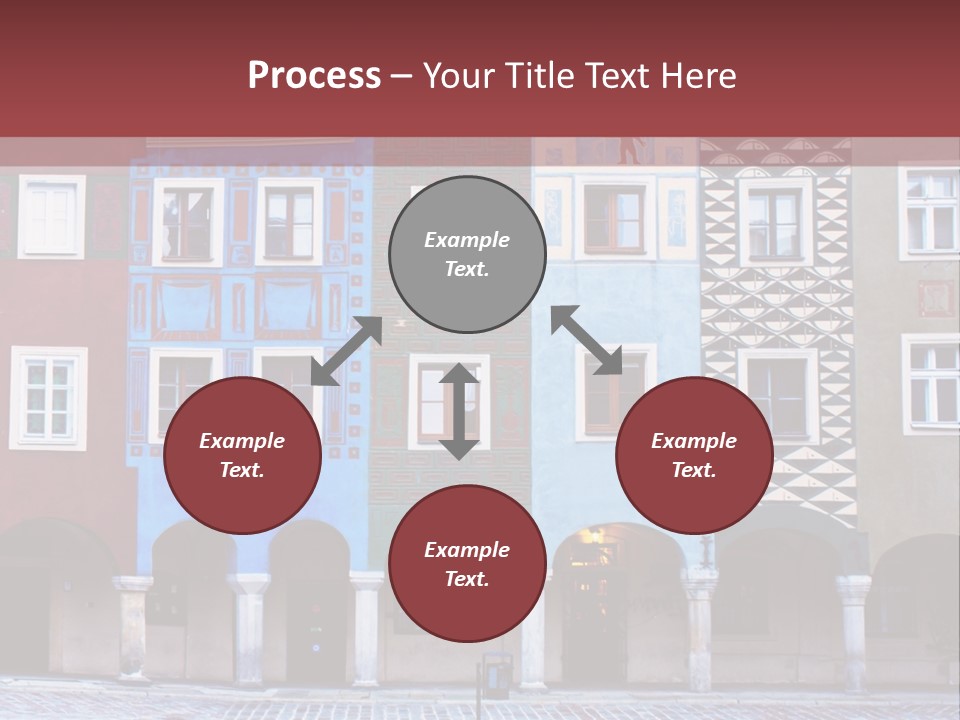 Pink Eastern Panorama PowerPoint Template