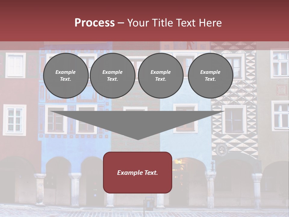 Pink Eastern Panorama PowerPoint Template