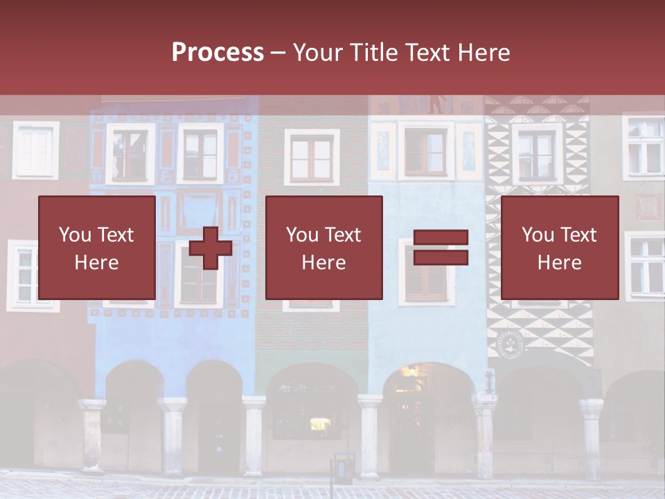 Pink Eastern Panorama PowerPoint Template