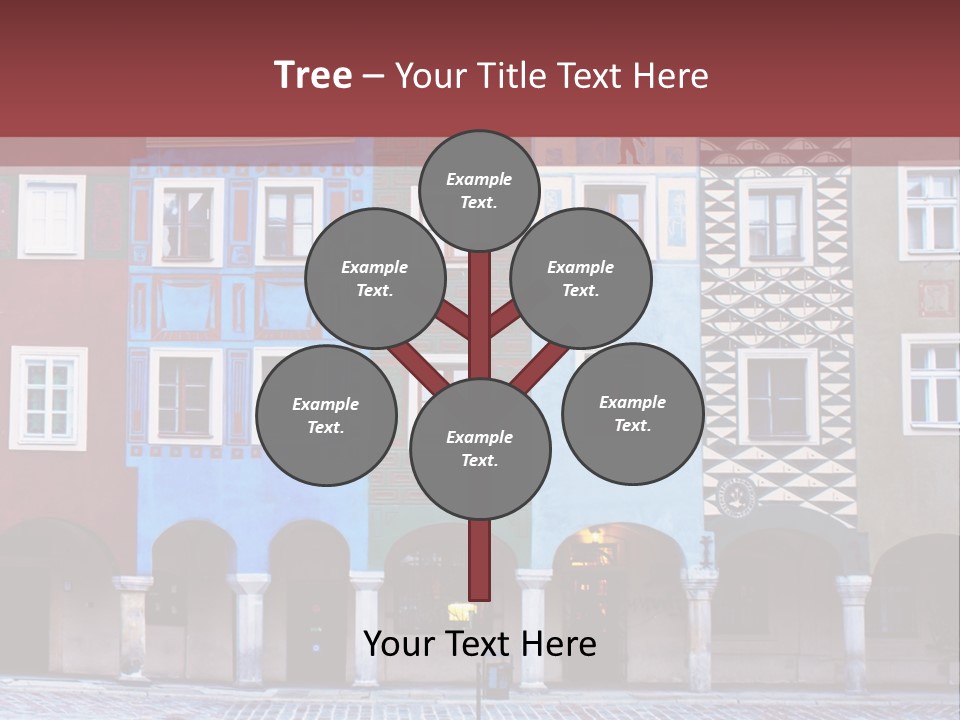 Pink Eastern Panorama PowerPoint Template