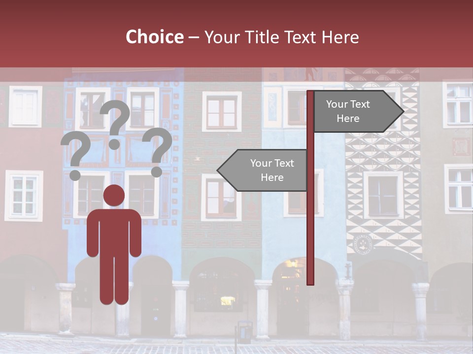 Pink Eastern Panorama PowerPoint Template