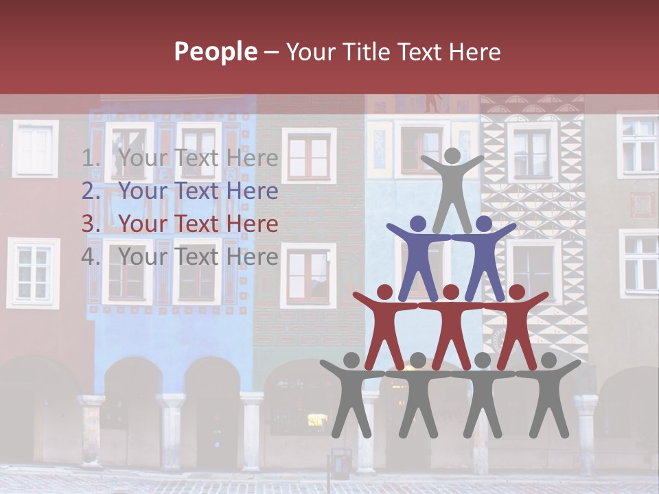 Pink Eastern Panorama PowerPoint Template