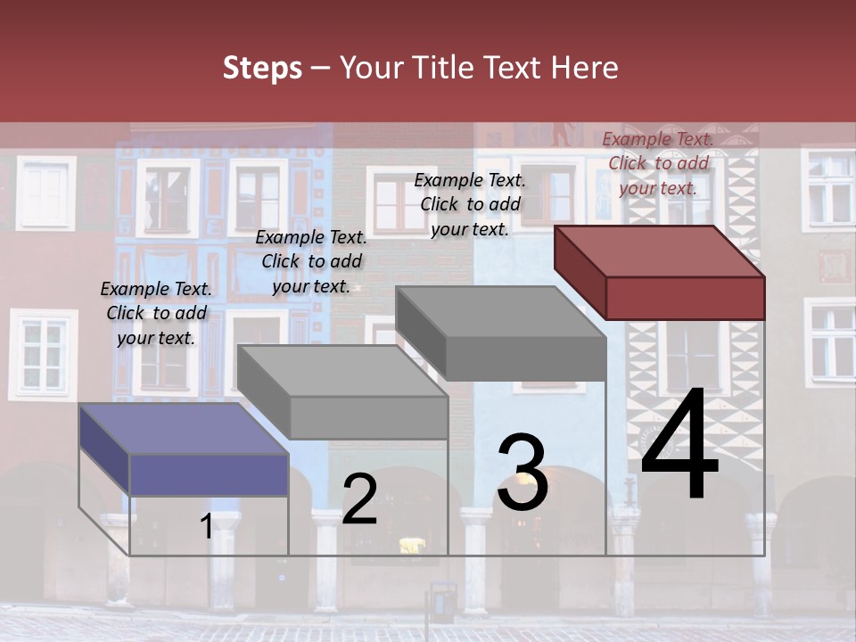 Pink Eastern Panorama PowerPoint Template