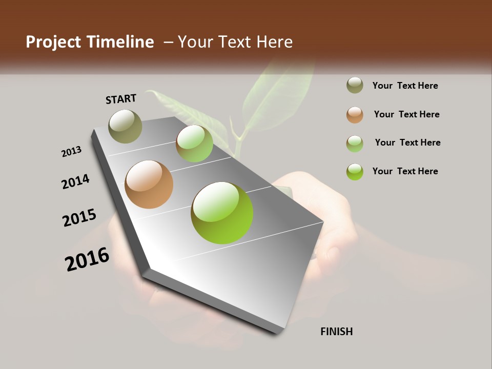 Light Fertile Glow PowerPoint Template