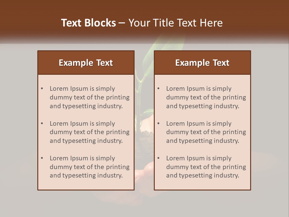 Light Fertile Glow PowerPoint Template