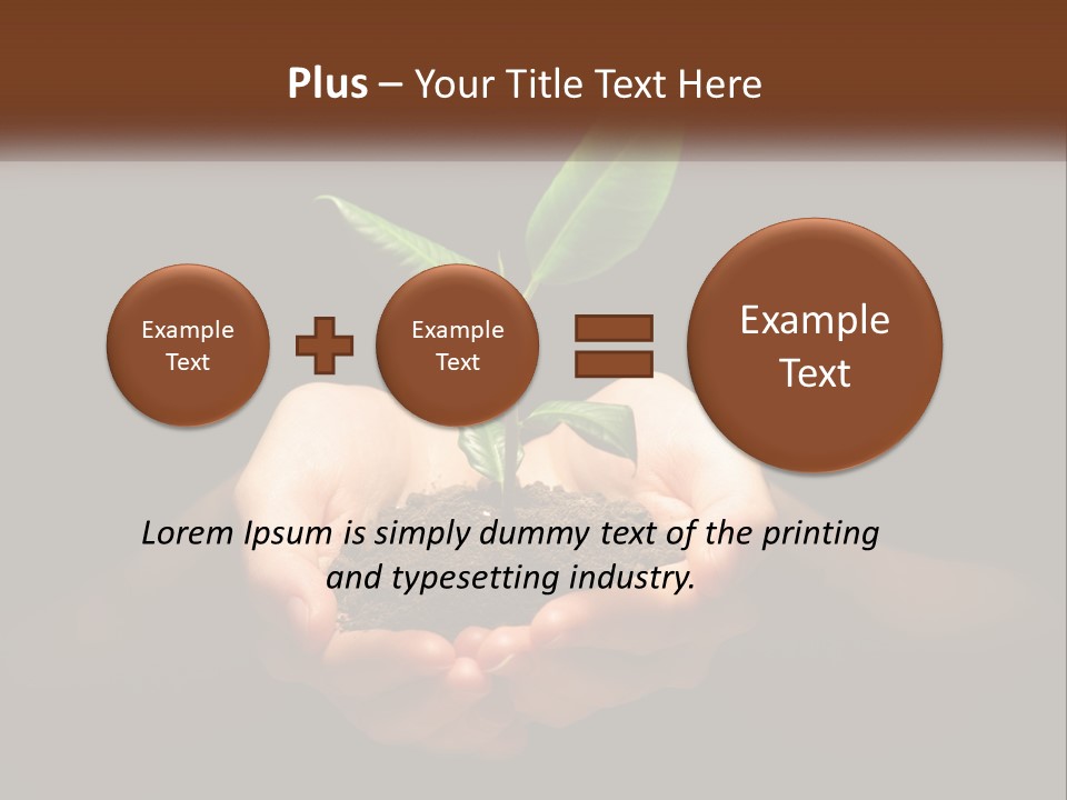 Light Fertile Glow PowerPoint Template