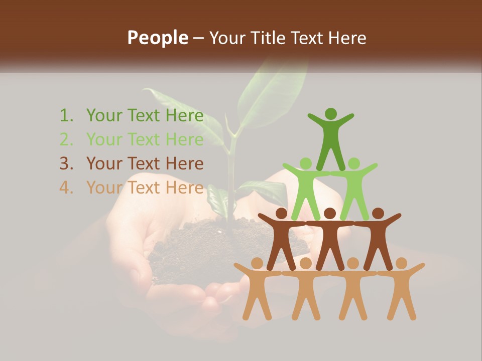 Light Fertile Glow PowerPoint Template