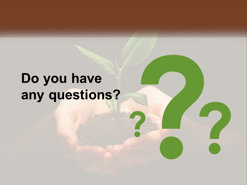 Light Fertile Glow PowerPoint Template