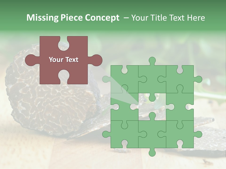 Ristorante Rucola Tuber PowerPoint Template