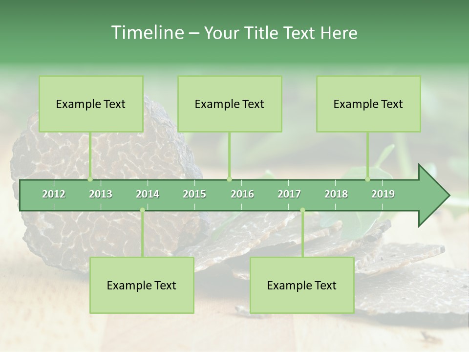 Ristorante Rucola Tuber PowerPoint Template