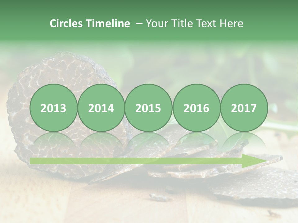 Ristorante Rucola Tuber PowerPoint Template