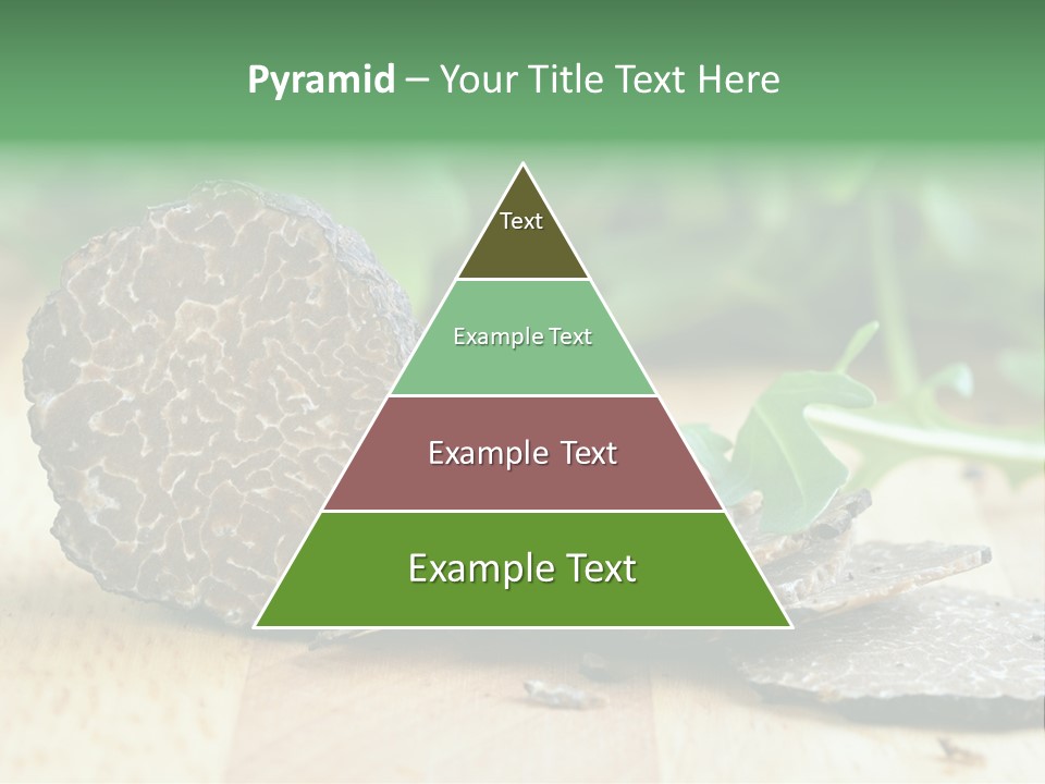 Ristorante Rucola Tuber PowerPoint Template