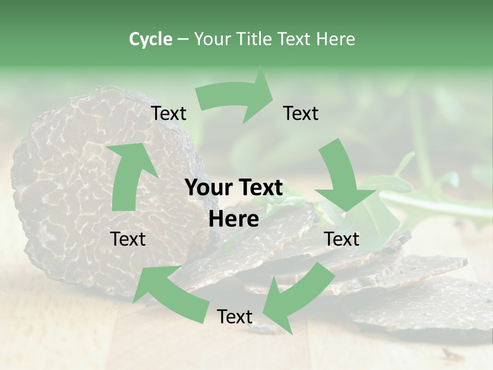 Ristorante Rucola Tuber PowerPoint Template