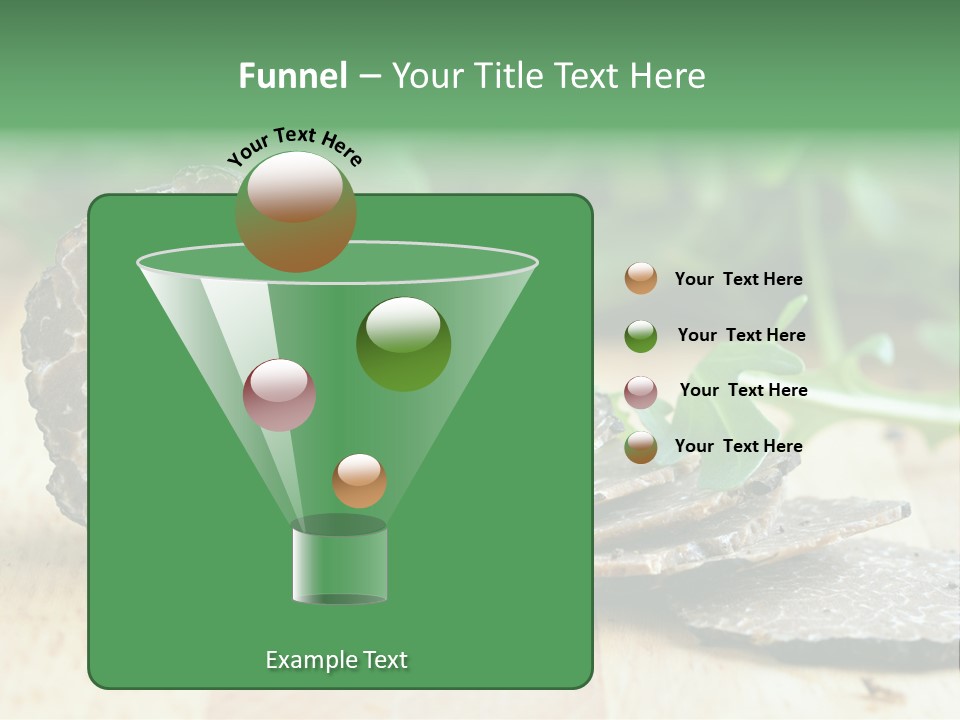 Ristorante Rucola Tuber PowerPoint Template