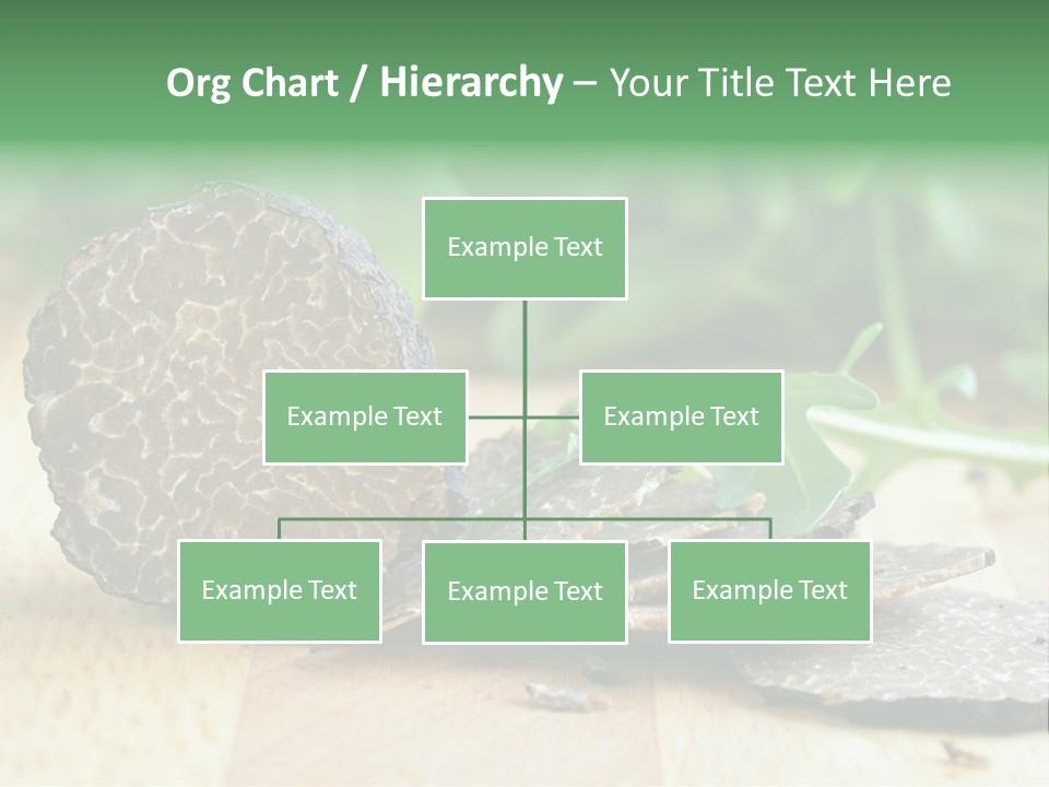 Ristorante Rucola Tuber PowerPoint Template