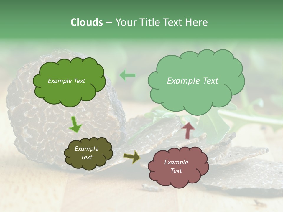 Ristorante Rucola Tuber PowerPoint Template