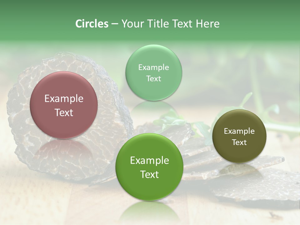 Ristorante Rucola Tuber PowerPoint Template