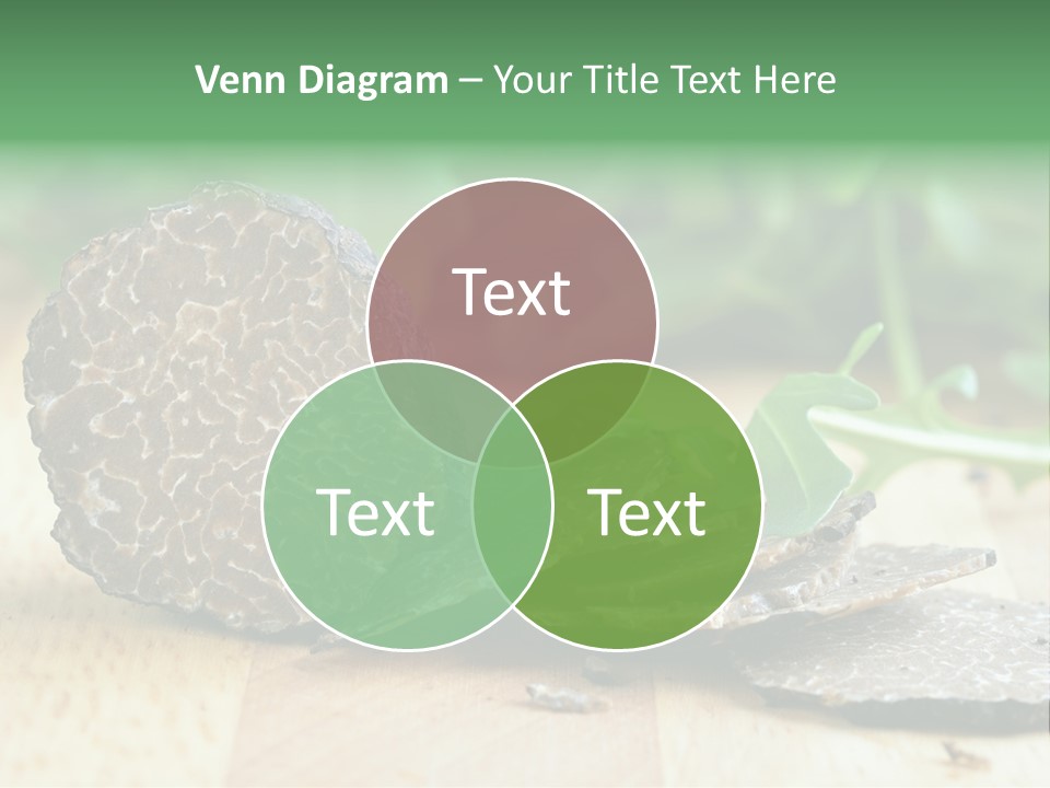 Ristorante Rucola Tuber PowerPoint Template