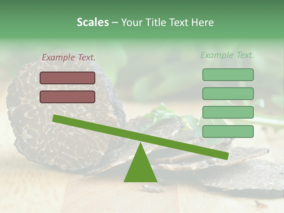 Ristorante Rucola Tuber PowerPoint Template