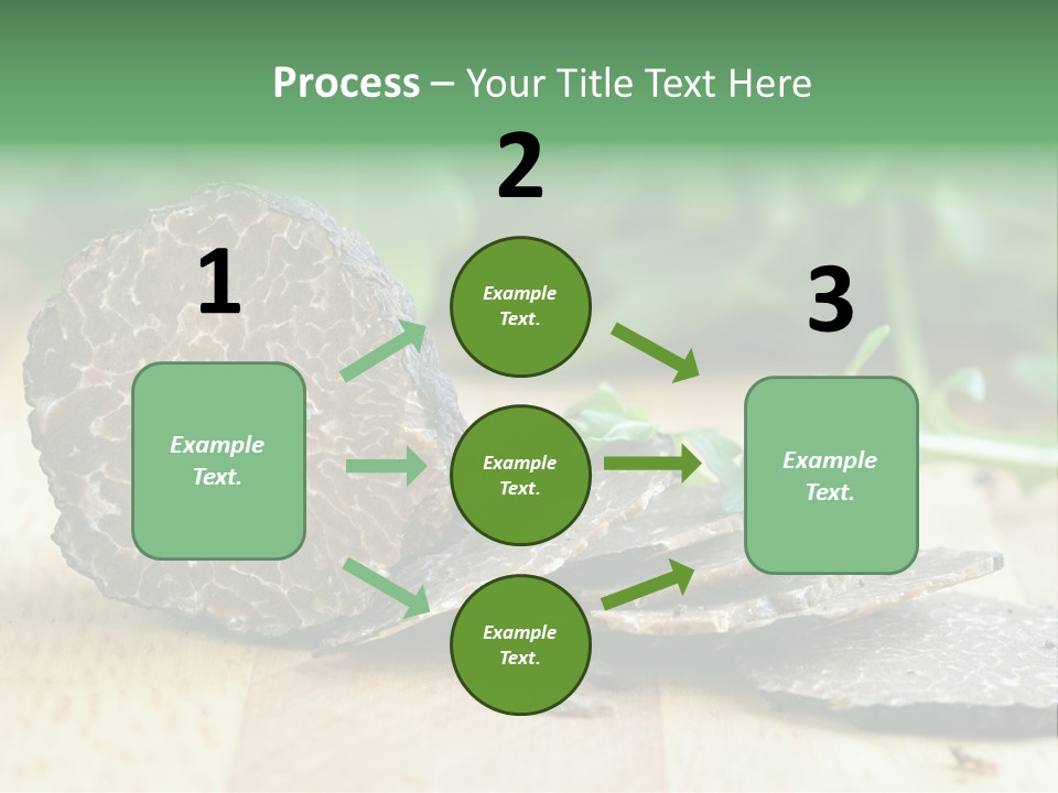 Ristorante Rucola Tuber PowerPoint Template