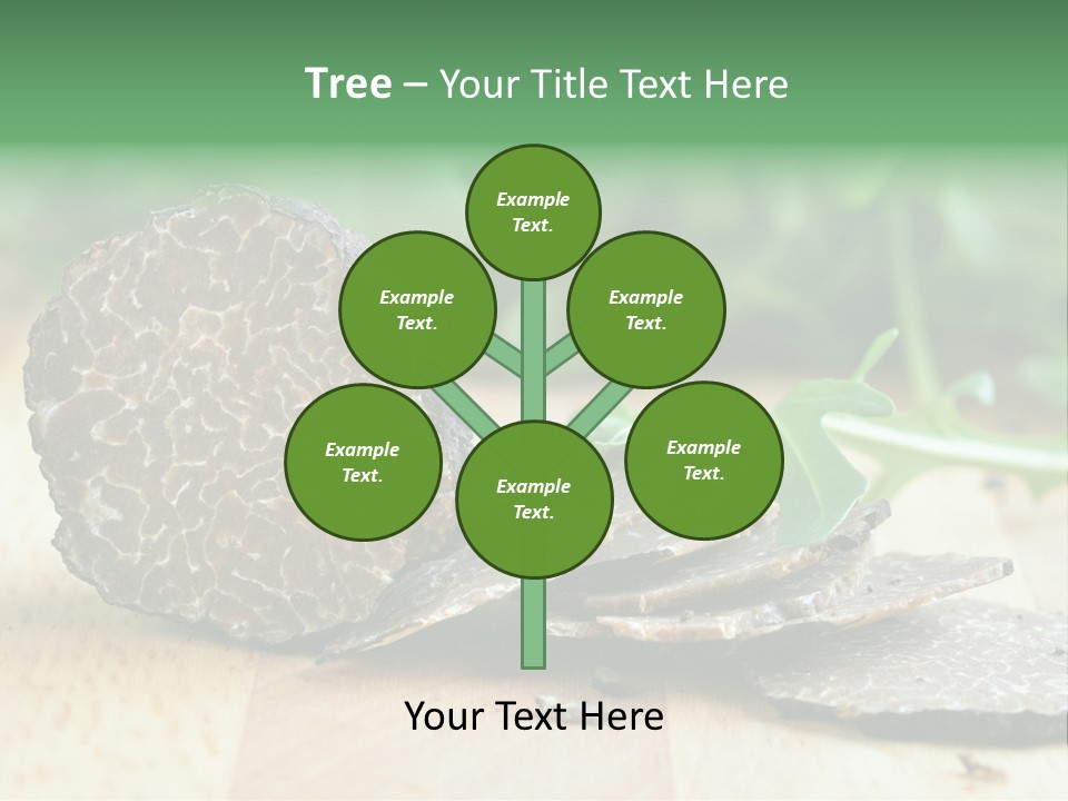 Ristorante Rucola Tuber PowerPoint Template