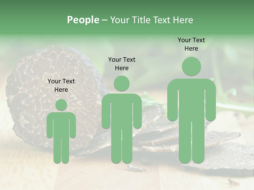 Ristorante Rucola Tuber PowerPoint Template