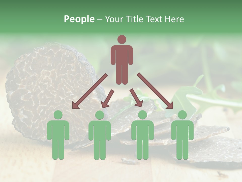 Ristorante Rucola Tuber PowerPoint Template