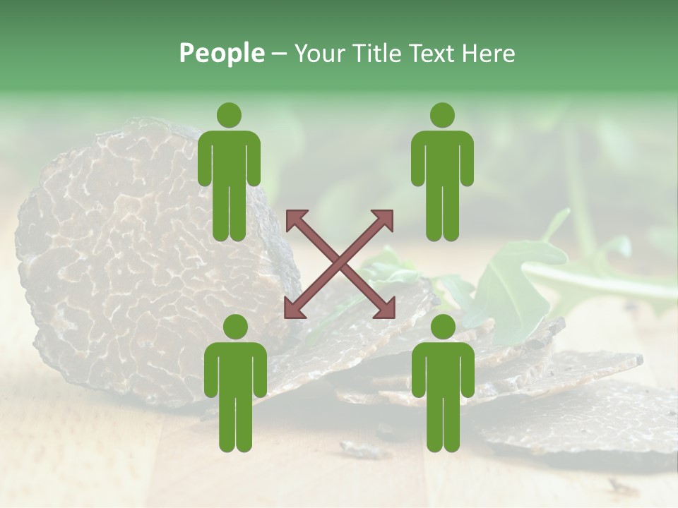 Ristorante Rucola Tuber PowerPoint Template