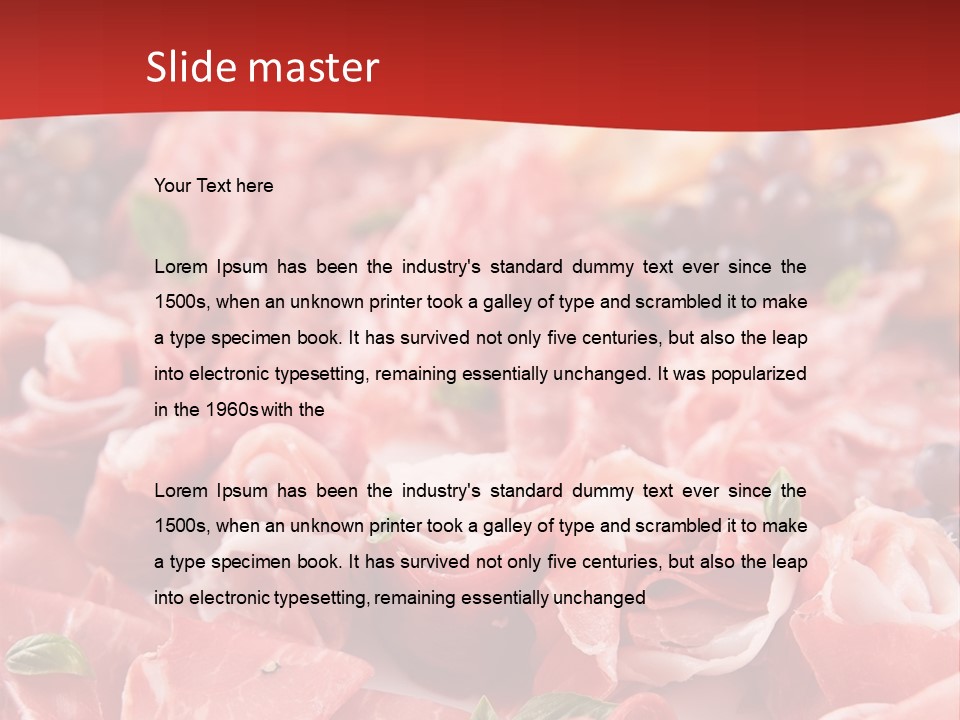 Smoked Italy Mixed PowerPoint Template