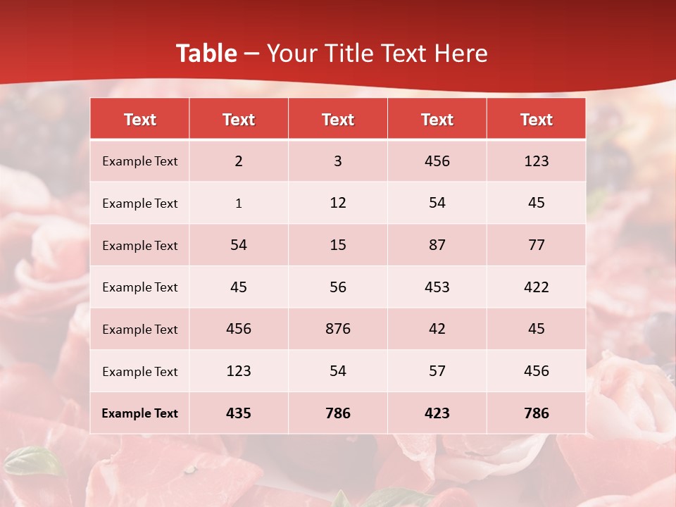 Smoked Italy Mixed PowerPoint Template