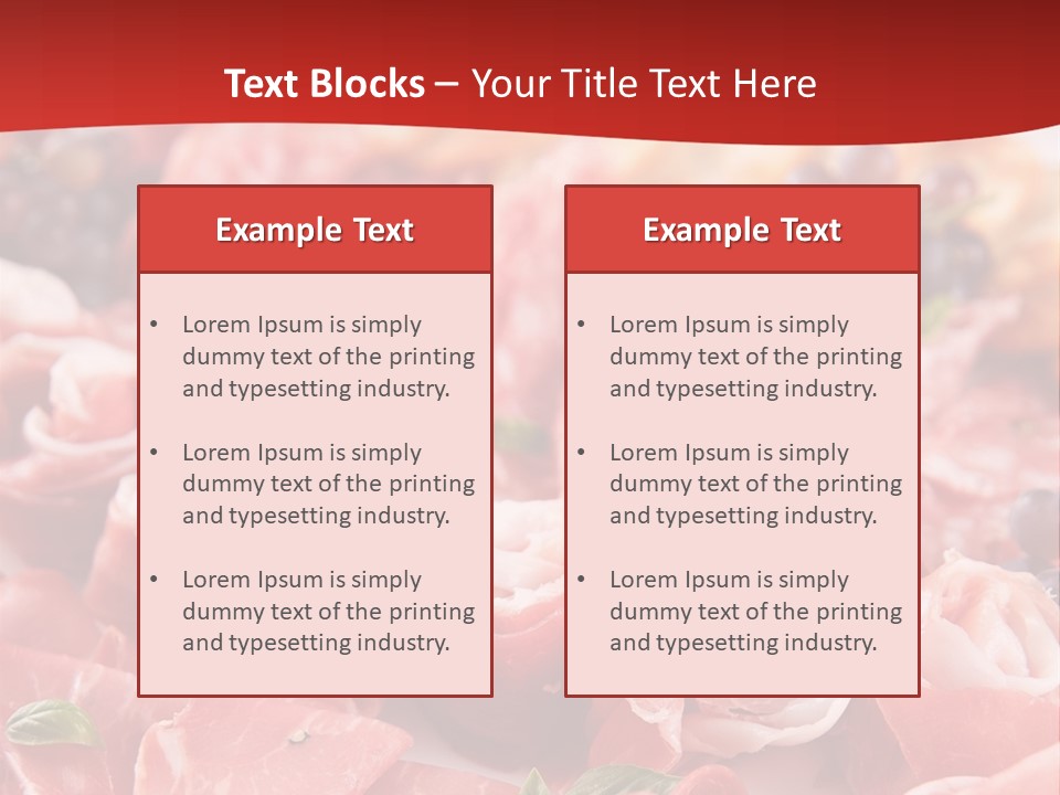 Smoked Italy Mixed PowerPoint Template