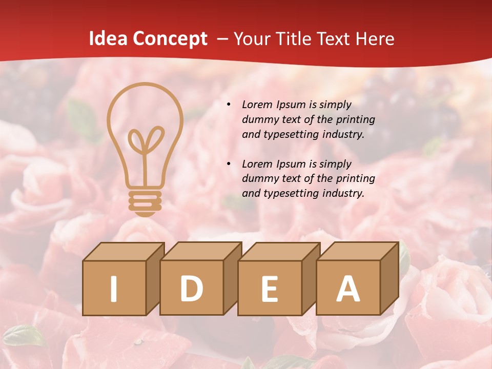 Smoked Italy Mixed PowerPoint Template