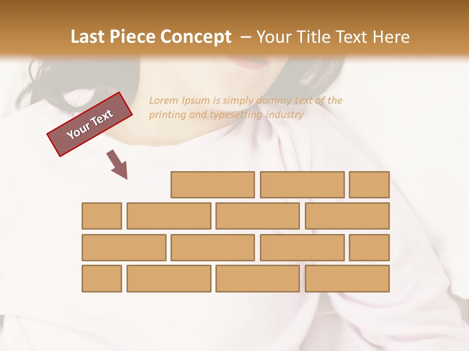 Childhood Small Resting PowerPoint Template