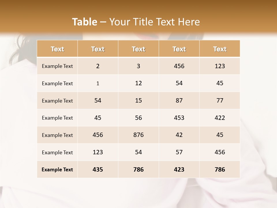 Childhood Small Resting PowerPoint Template
