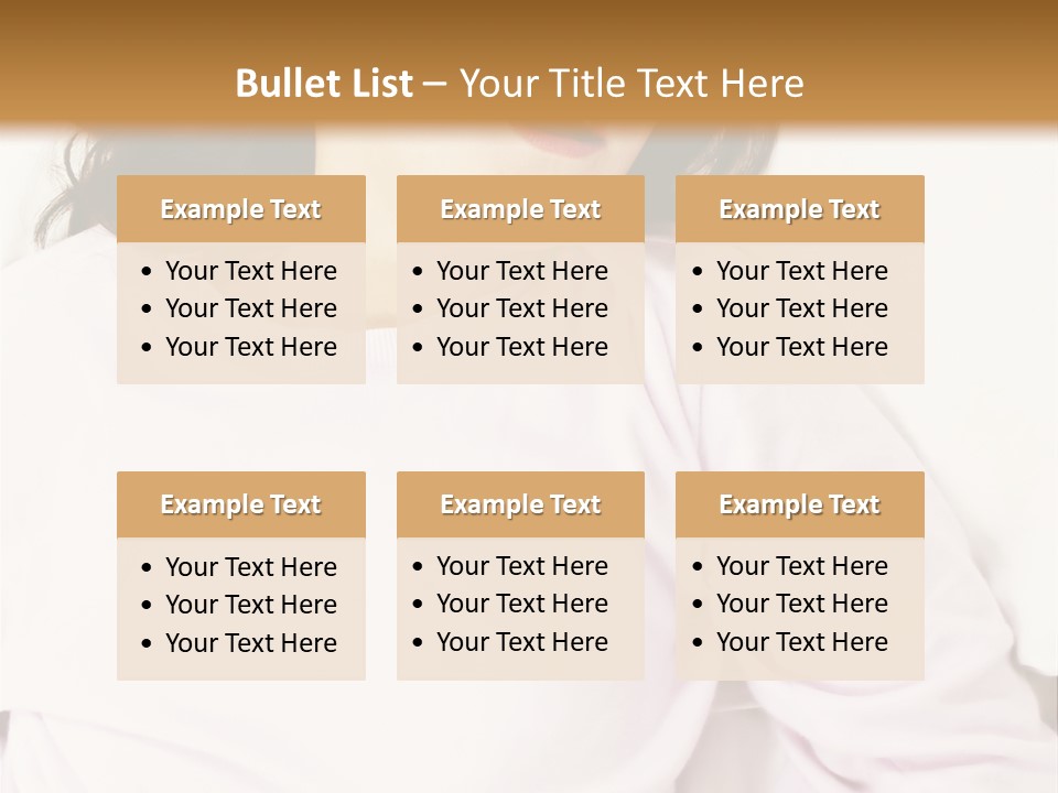 Childhood Small Resting PowerPoint Template