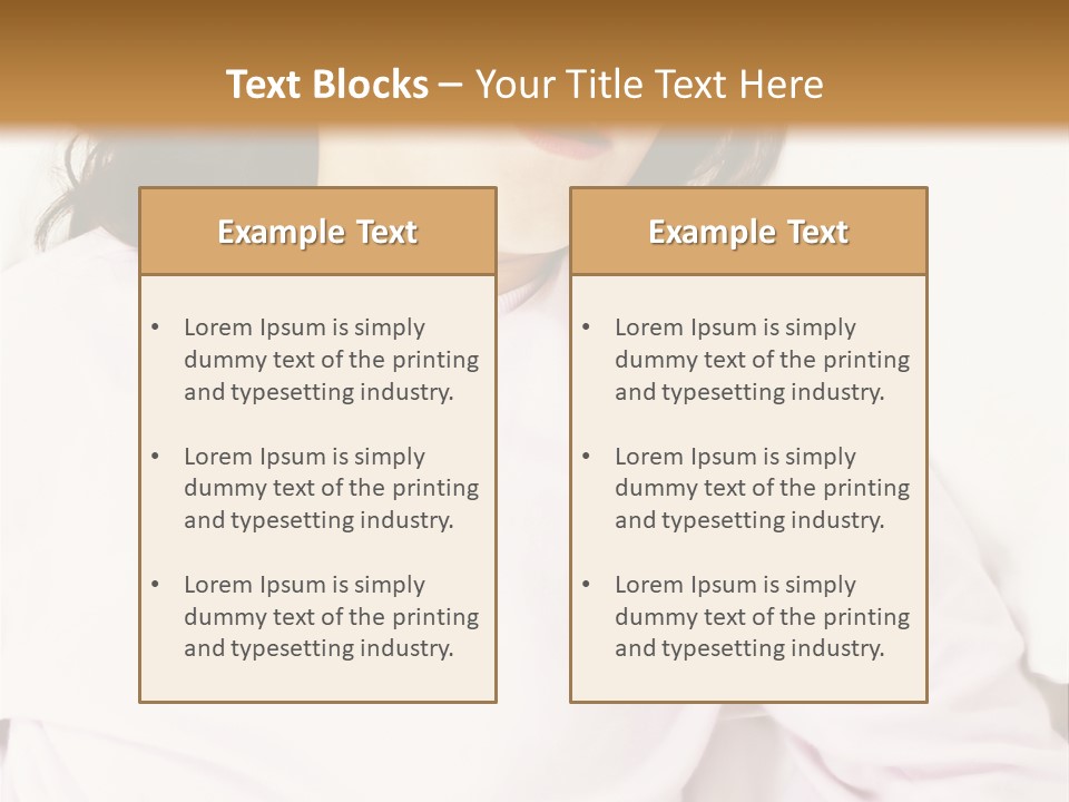 Childhood Small Resting PowerPoint Template