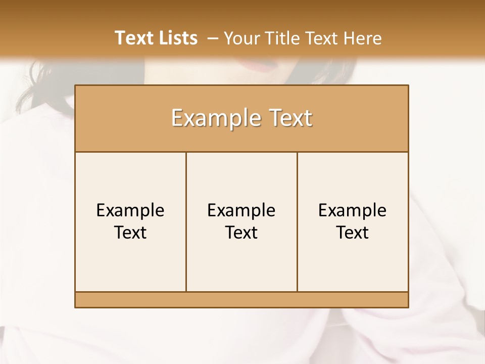 Childhood Small Resting PowerPoint Template