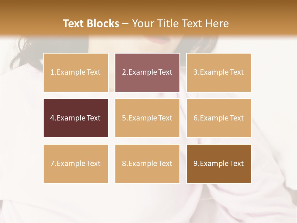 Childhood Small Resting PowerPoint Template