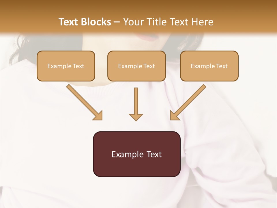 Childhood Small Resting PowerPoint Template