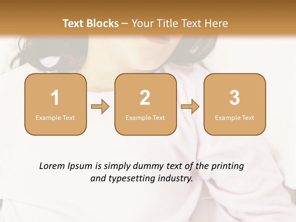 Childhood Small Resting PowerPoint Template