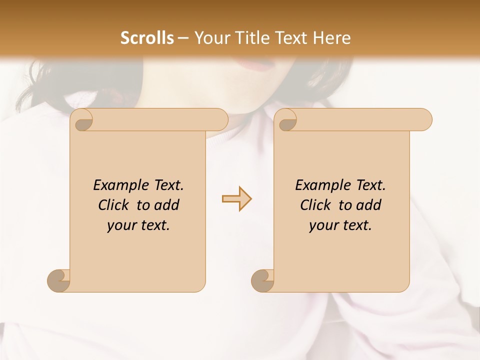 Childhood Small Resting PowerPoint Template