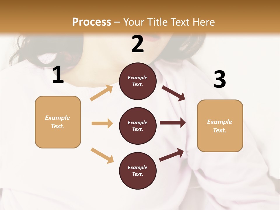 Childhood Small Resting PowerPoint Template