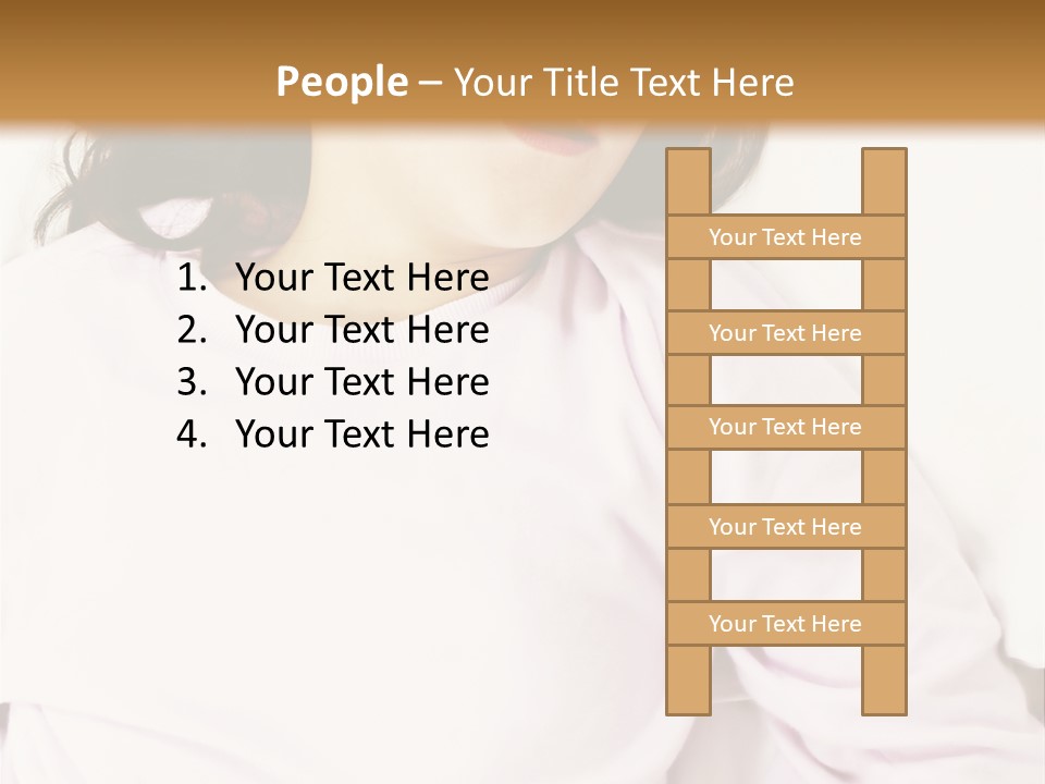 Childhood Small Resting PowerPoint Template