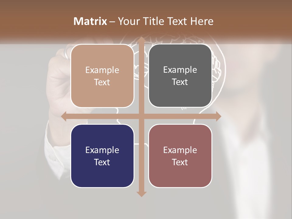 Intelligence Science Brainstorm PowerPoint Template